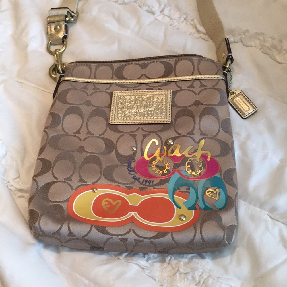 Coach cross body bag